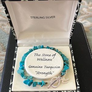 Vintage Turquoise & Sterling Silver bracelet